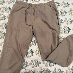 Go Colors Light Brown Denim Joggers